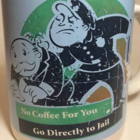 Go Directly To Jail Monopoly Coffee Mug - Picture 3 of 8